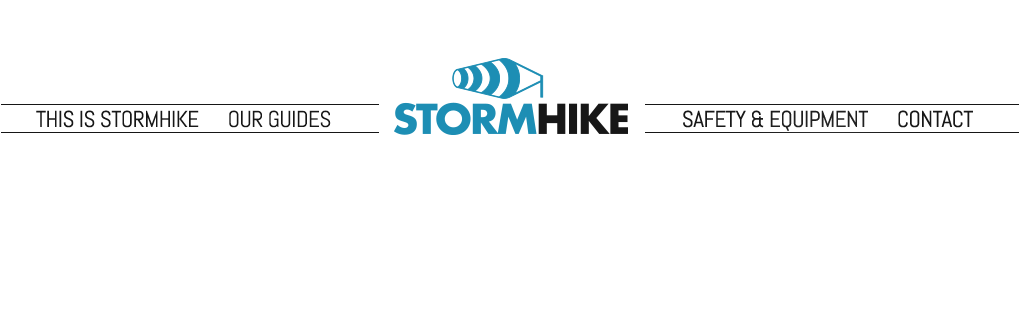 STORMHIKE MENUE